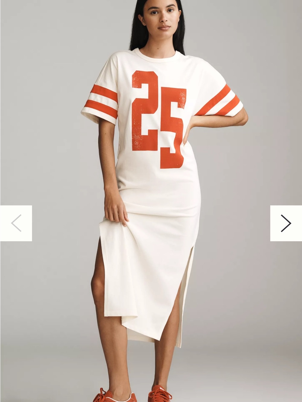 Daily Practice Graphic T-Shirt Midi Dress